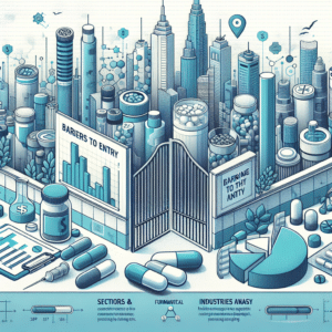 Descubre las desafiantes barreras de entrada en la industria farmacéutica de Estados Unidos: costos elevados, aprobación de la FDA y desafíos de propiedad intelectual. ¡Innovación con obstáculos únicos! ¡A investigar!