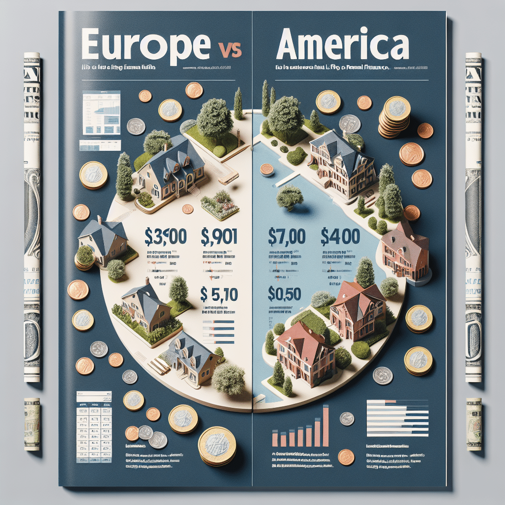 ¿Vivir en Europa en lugar de Estados Unidos? Descubre cómo el costo de vida, la moneda y los impuestos afectan tus finanzas al hacer este cambio. ¡Infórmate antes de decidir!