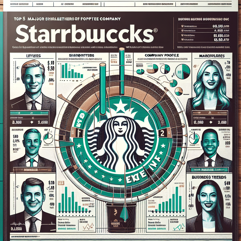 Descubre quiénes son los principales accionistas de Starbucks, desde gigantes como Vanguard hasta el ex CEO Howard Schultz, ¡conozca sus inversiones!