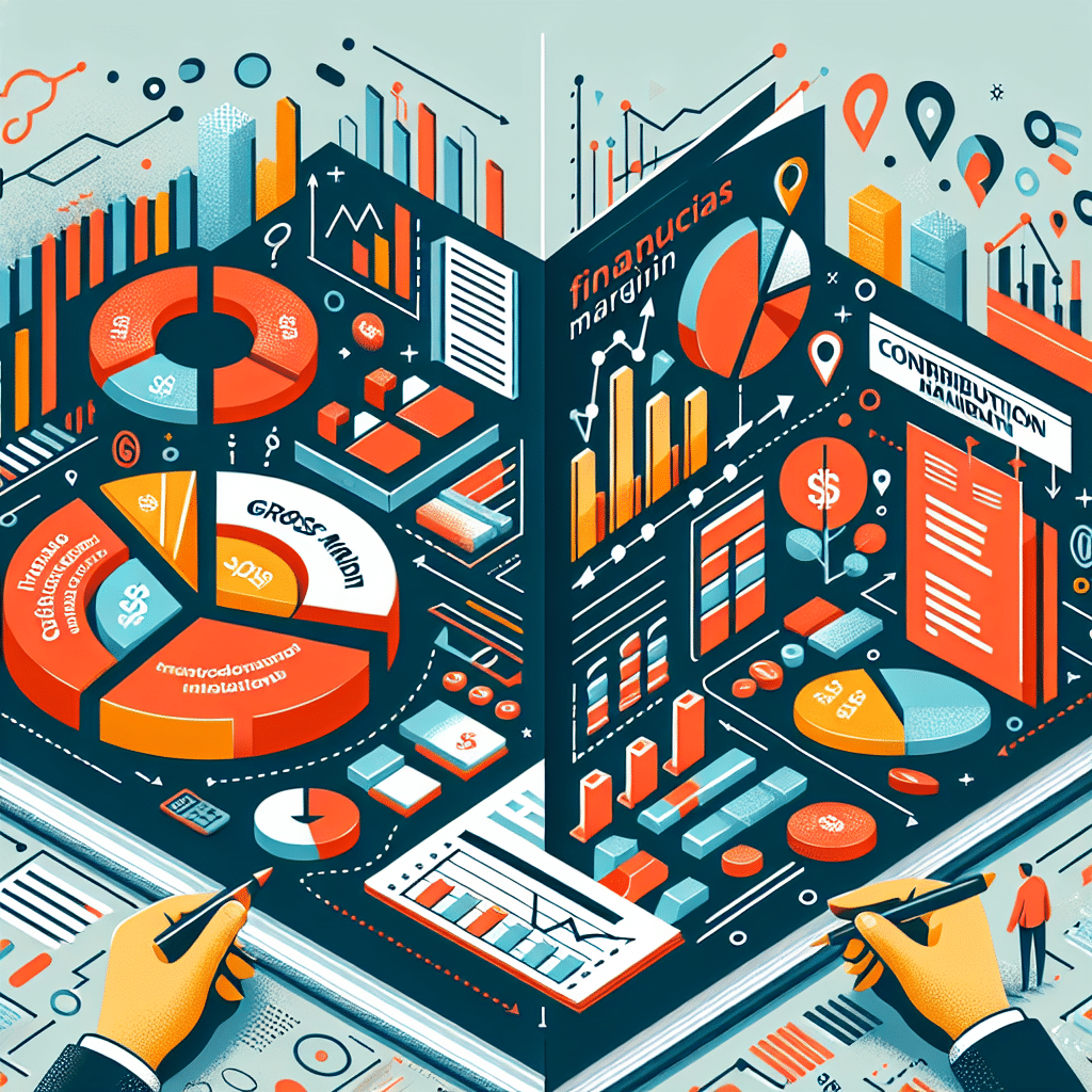 Descubre las diferencias clave entre el margen bruto y el margen de contribución en las finanzas empresariales. ¡Imprescindible para entender la rentabilidad!