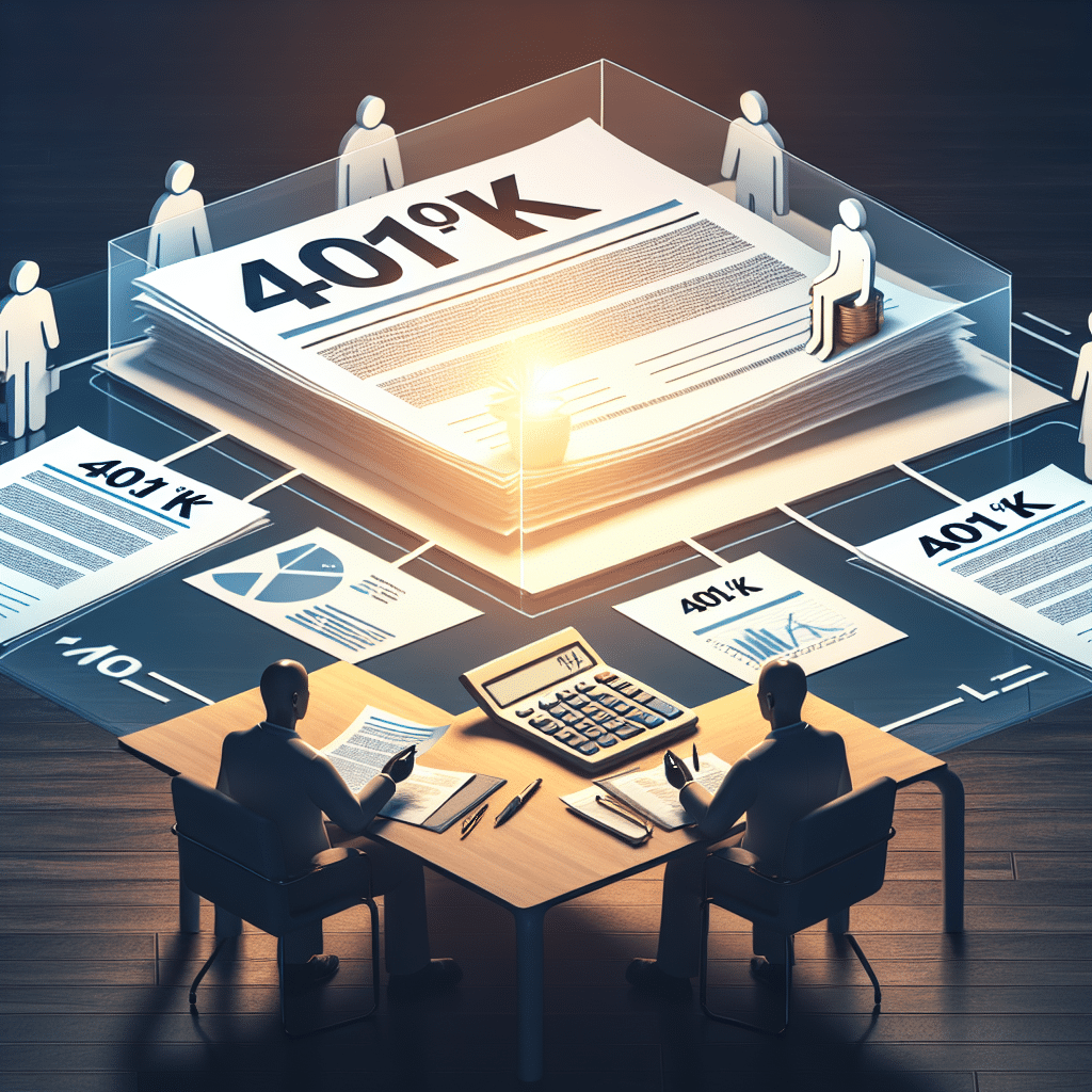 Derechos de información en planes de jubilación 401(k)