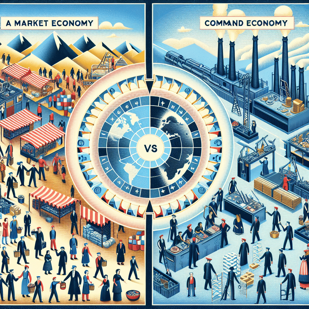 Economía de Mercado vs. Economía Planificada: Diferencias y Significado.