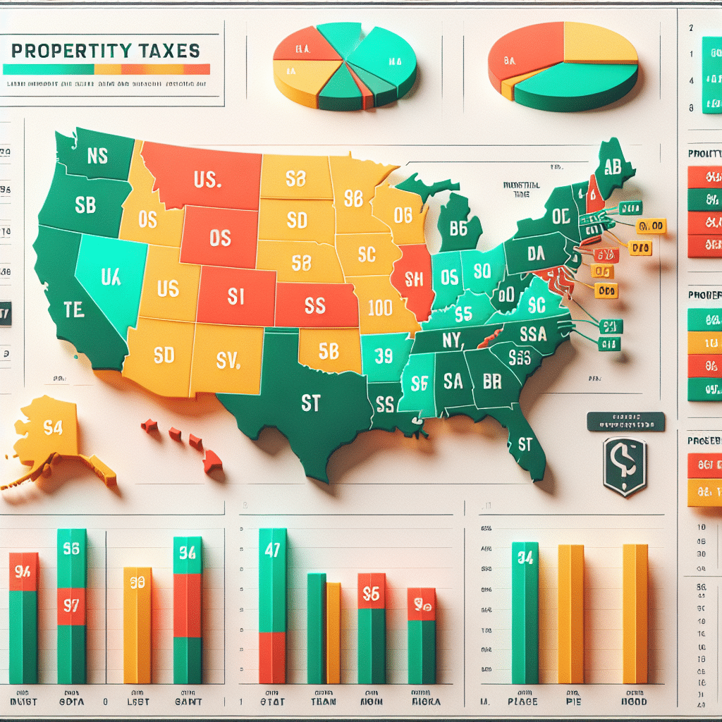 Descubre los estados con menores impuestos a la propiedad, ¡clave para propietarios! Consulta los 10 mejores estados para impuestos a la propiedad en 2021.