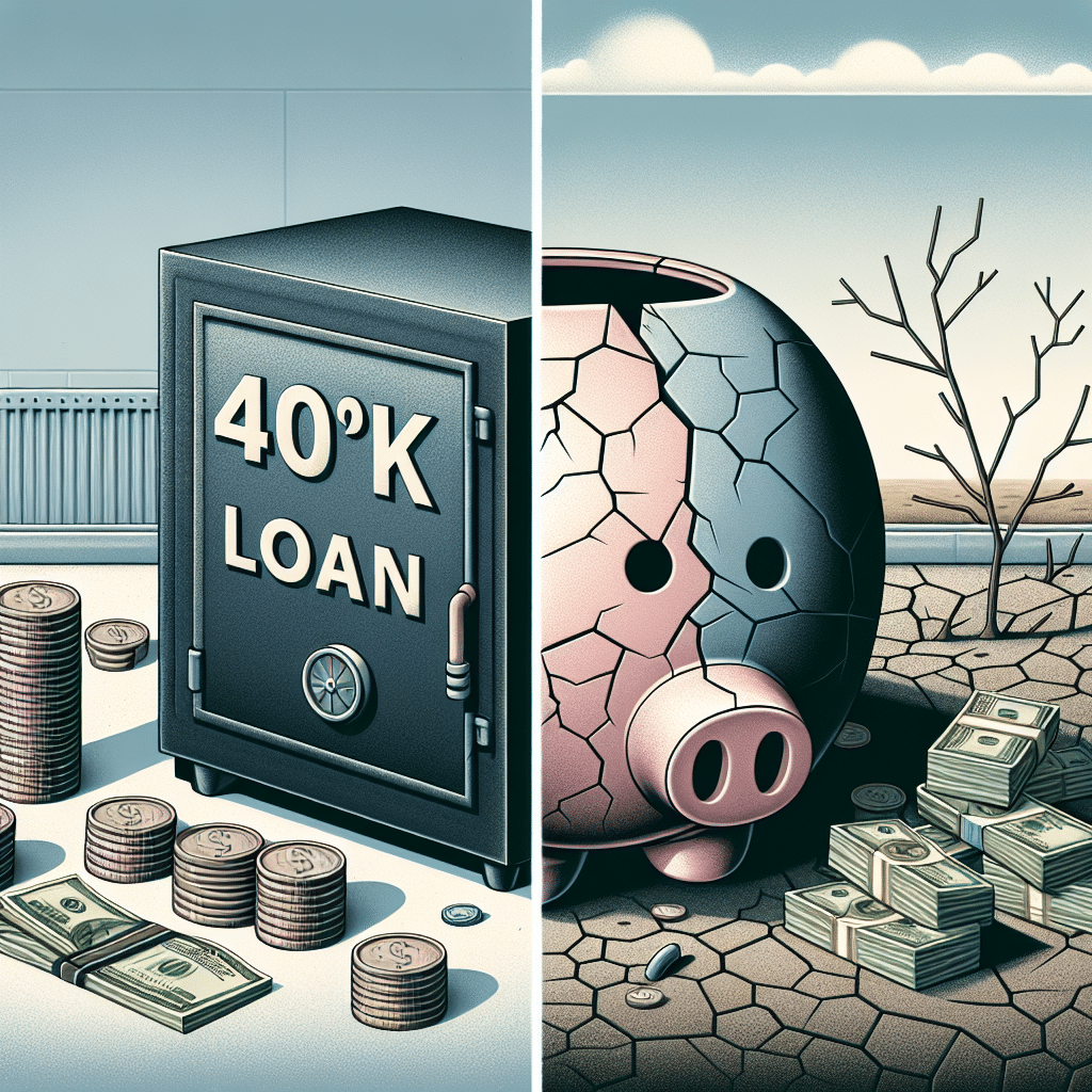 Opciones de Retiro: Préstamo vs. Dificultades en 401(k)