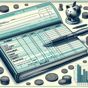 Lleva el control de tu dinero con un registro de cheques para evitar sorpresas y administrar tu presupuesto efectivamente. ¡Protege tus finanzas!