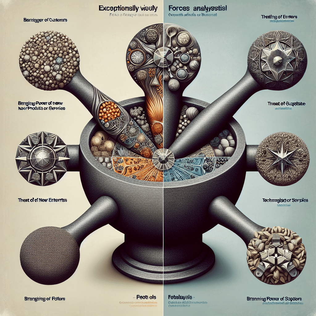 Porter's 5 Forces y PESTLE: herramientas clave para potenciar la competitividad empresarial. Analizan el entorno y factores externos que impactan en el éxito. ¡Imprescindibles para estrategias exitosas!