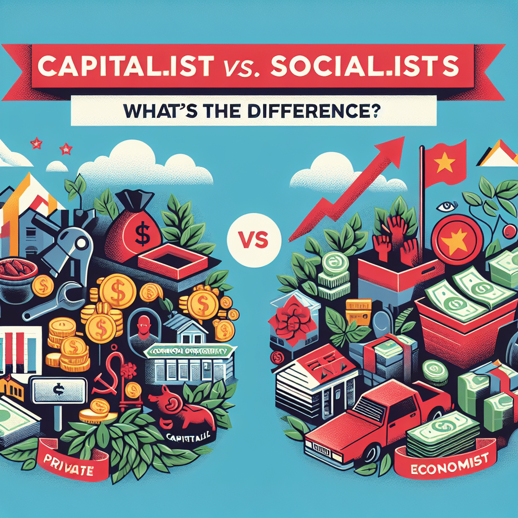 Descubre las diferencias entre el capitalismo y el socialismo. ¿Cómo afectan a la economía y a la sociedad? Aprende más con nuestro artículo. ¡No te lo pierdas!