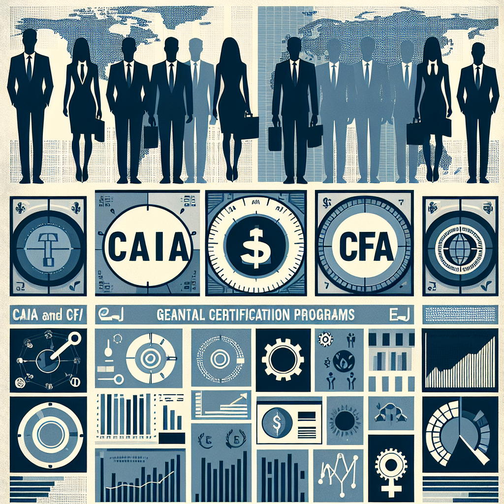 Diferencias clave entre CAIA y CFA en Finanzas Personales.