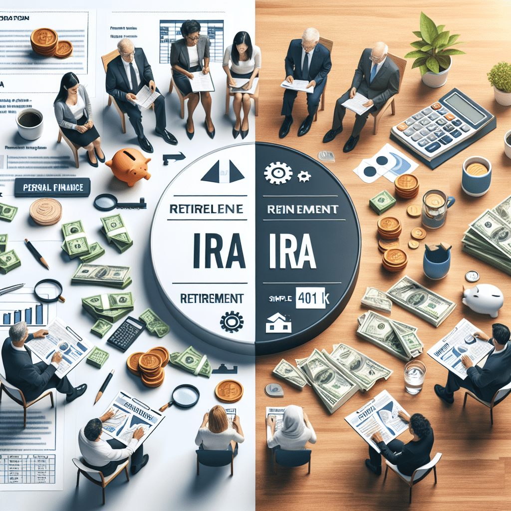 Diferencias entre SIMPLE IRA y SIMPLE 401(k) para pymes