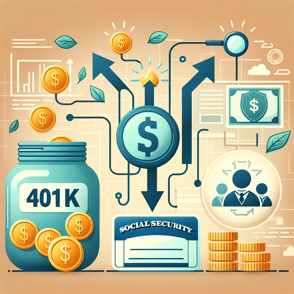 Impacto de los ingresos del 401(k) en Seguro Social.