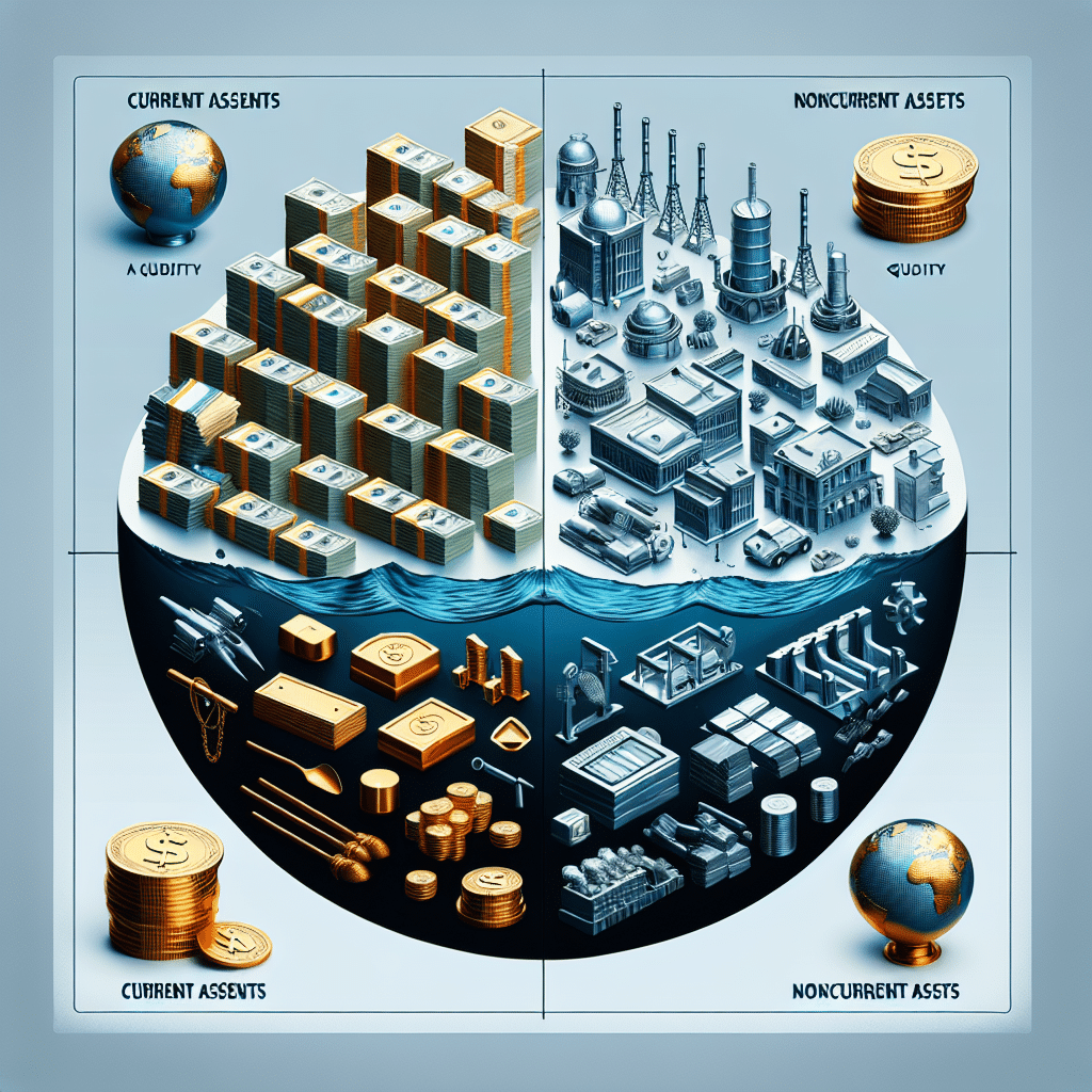 En las finanzas, activos corrientes son clave a corto plazo, mientras activos no corrientes son fundamentales para el futuro. ¡Equilibrio es éxito financiero!