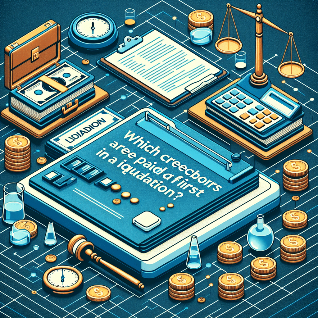 Orden de pago de acreedores en la liquidación empresarial.