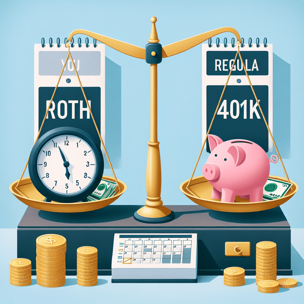 Comparación Roth 401(k) vs 401(k) Tradicional – Guía