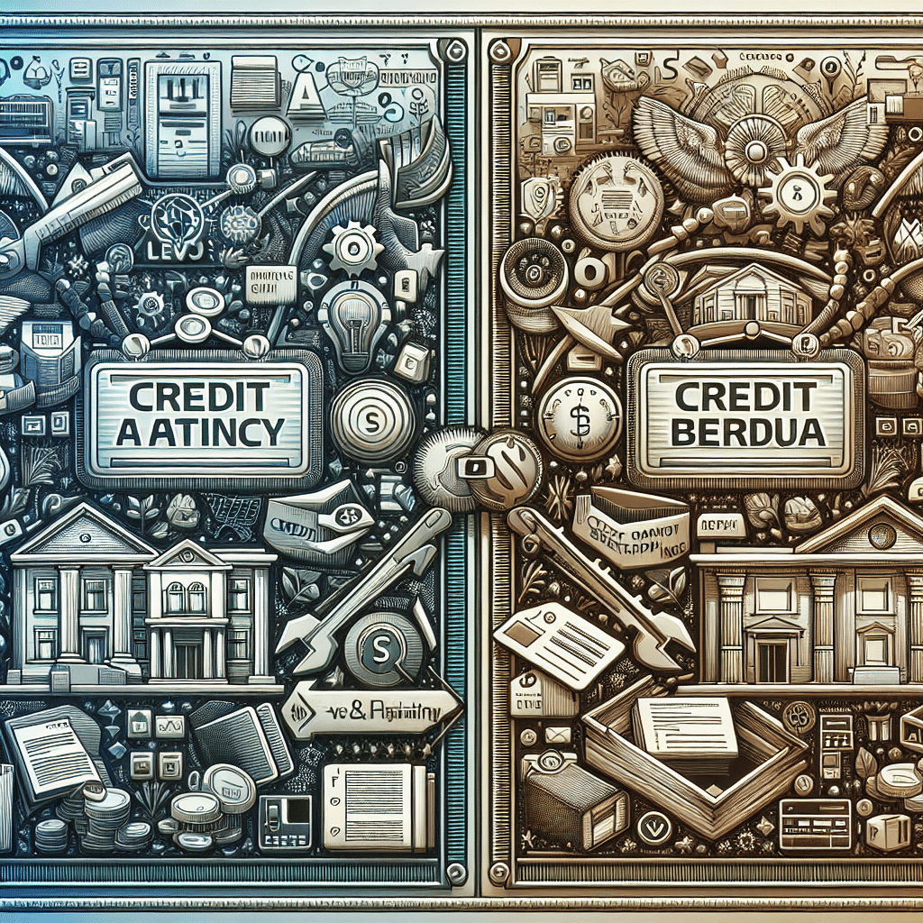 Entiende la diferencia: Agencias de calificación crediticia evalúan empresas, burós de crédito evalúan personas. Conocer esto mejora tus finanzas al solicitar créditos.