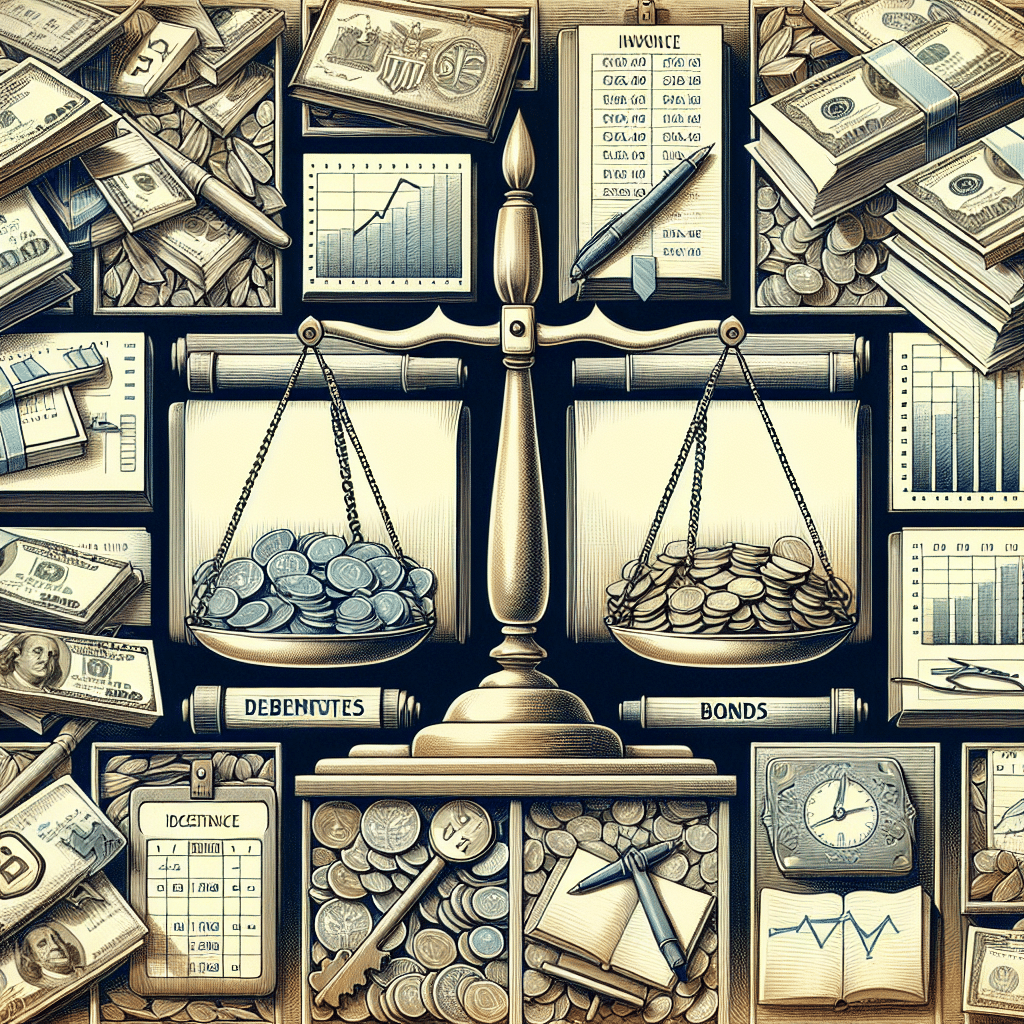 Comparación entre Debentures y Bonos: Descubre las diferencias clave entre estos instrumentos de deuda. ¿Por qué son importantes y cómo se comparan en términos de riesgo?