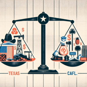 Comparación de Costo de Vida: California vs Texas. Diferencias significativas en gastos cotidianos revelan: ¡Vivir en Texas suele ser más económico que en California! ¡Decide inteligentemente!