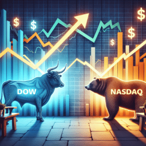 Descubre la clave: Dow, 30 gigantes; Nasdaq, 3,500 tecnológicas. Invierte sabiamente conociendo sus diferencias para maximizar ganancias. ¡Entérate!