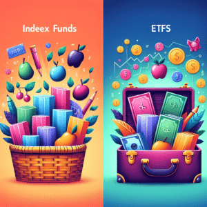 Descubre las diferencias entre Fondos Indexados y ETFs para invertir inteligentemente en el mercado bursátil. Simplifica tu inversión con baja comisión y amplia diversificación.