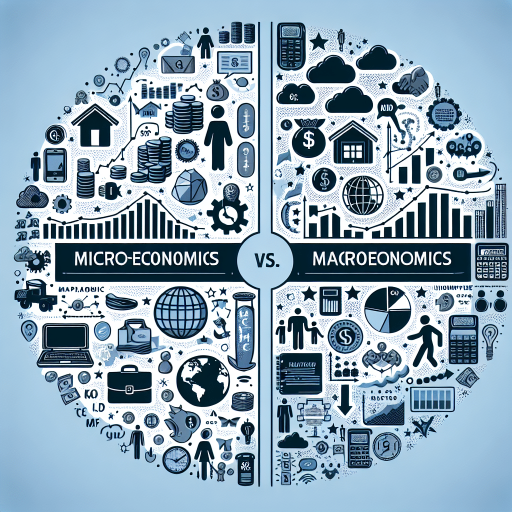 Descubre la clave: microeconomía y macroeconomía se entrelazan, impactan tus decisiones diarias y tus inversiones. ¡Conoce su poder!