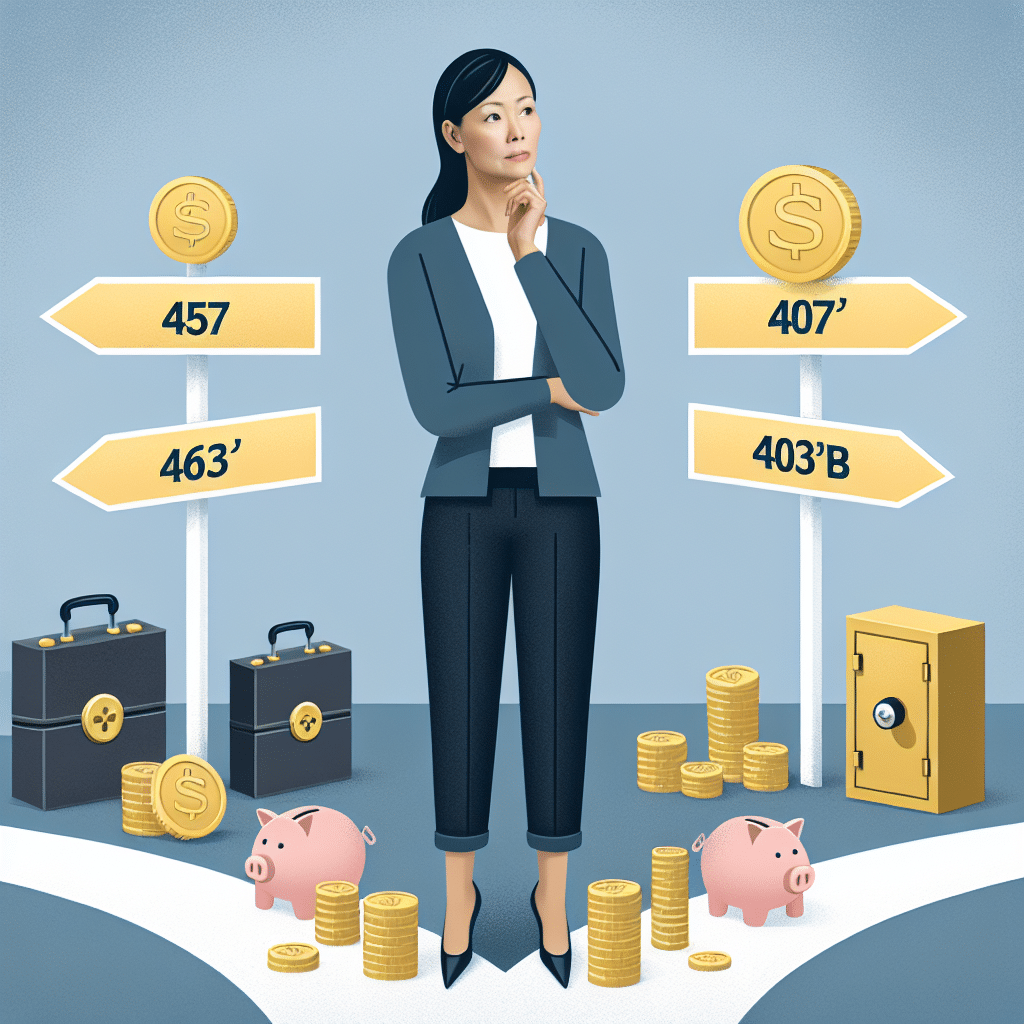 Descubre todo sobre los planes de jubilación 457 y 403(b) ofrecidos por empleadores del sector público y sin fines de lucro. Maximiza tus beneficios. 🌟