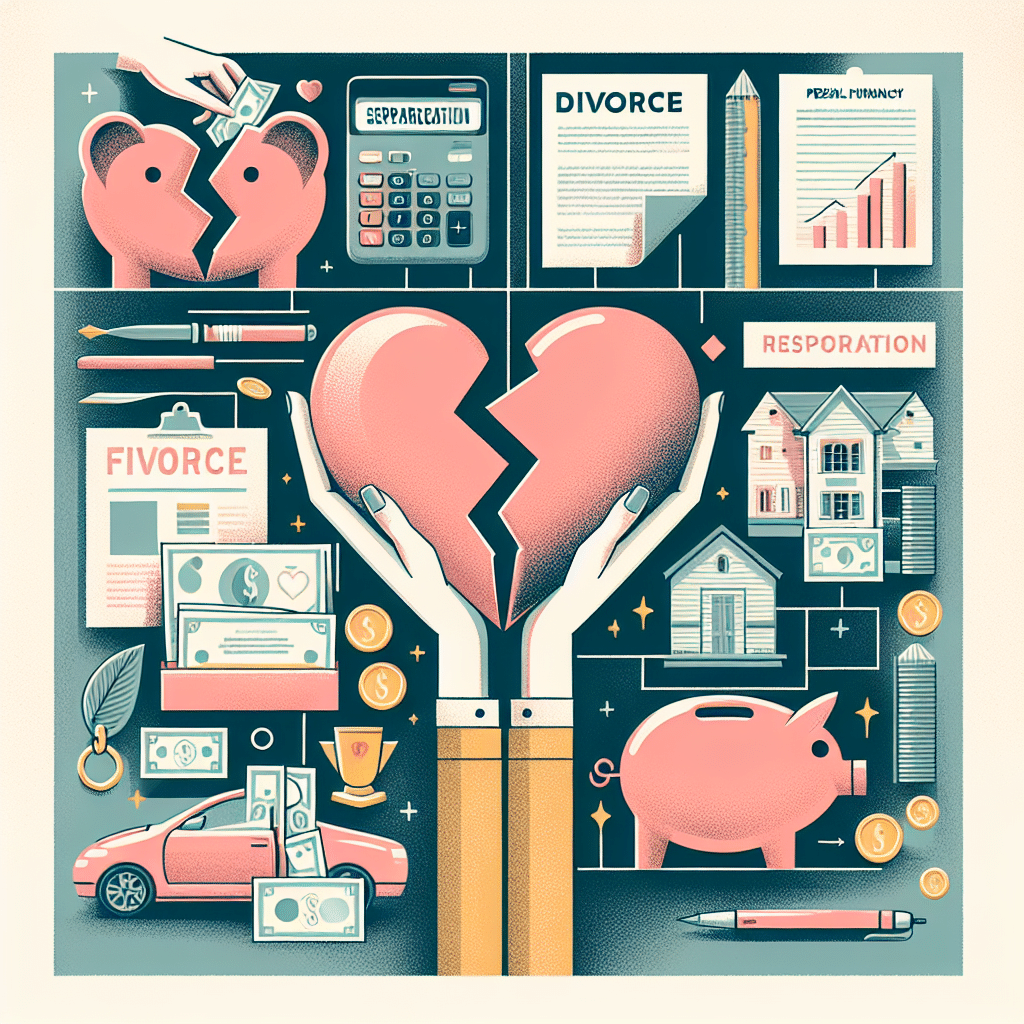 Planificación Financiera para Divorcio: Guía Concreta en Crisis