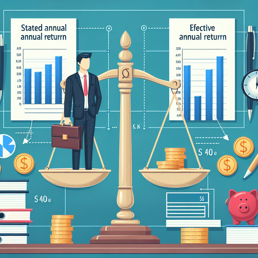 Rendimiento Anual Declarado vs. Rendimiento Anual Efectivo