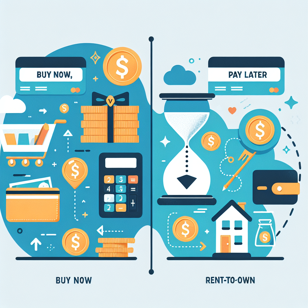 Compra ahora, paga después vs. Renta con opción a compra