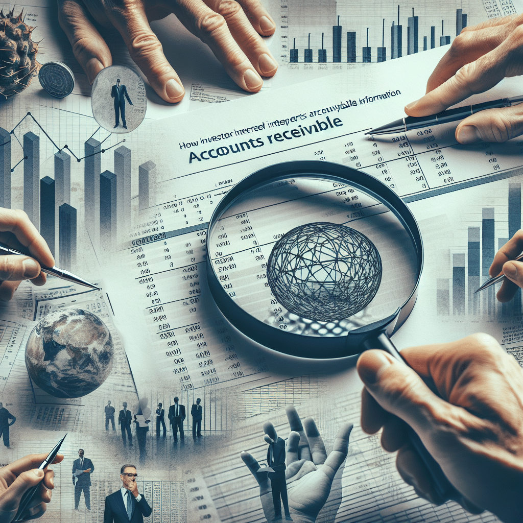 Interpretación de cuentas por cobrar en inversiones empresariales.